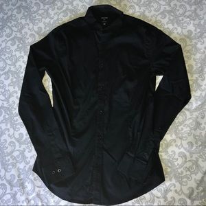 Black dress shirt